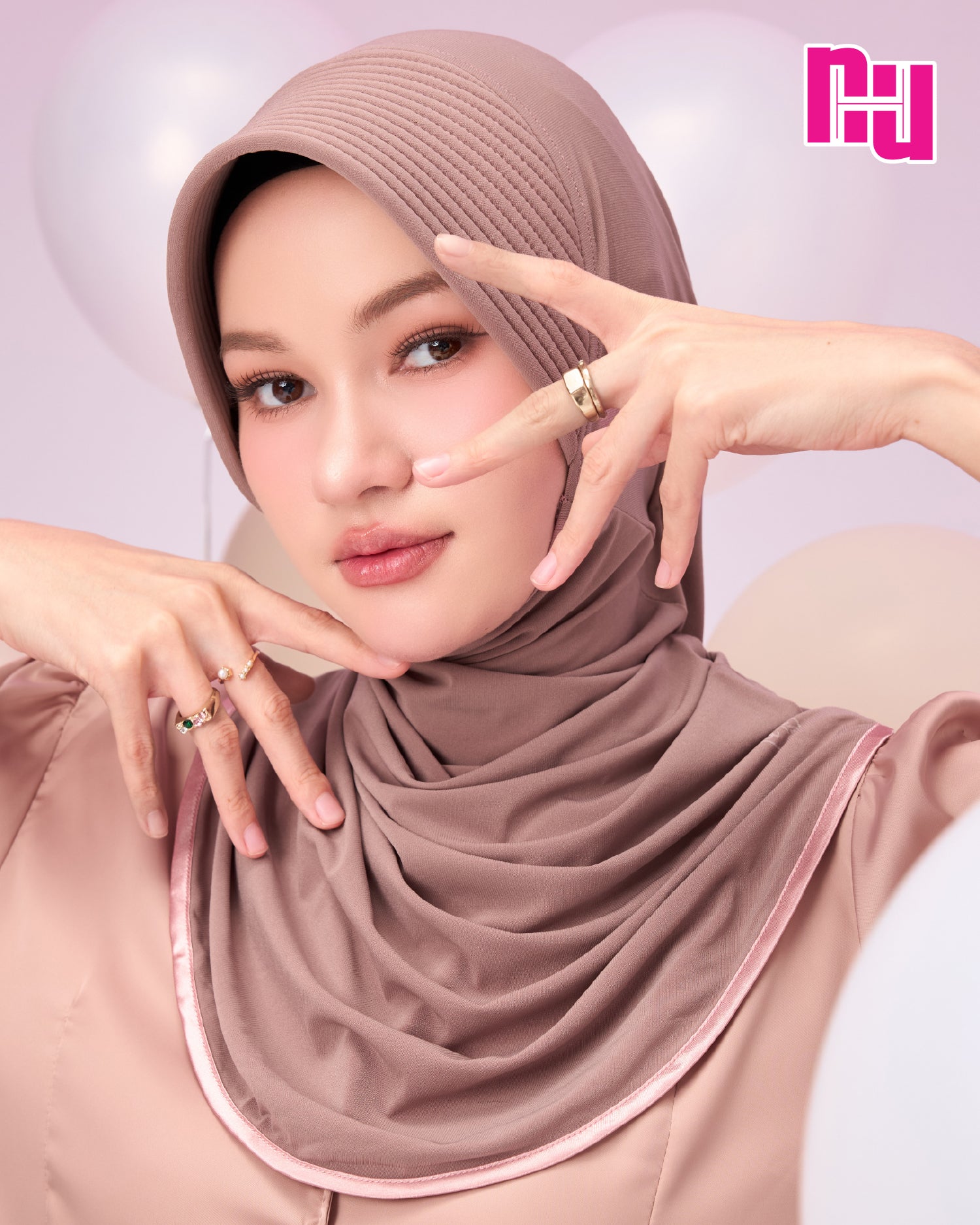 NUH CLASSIC Instant Hijab – Sponge Style