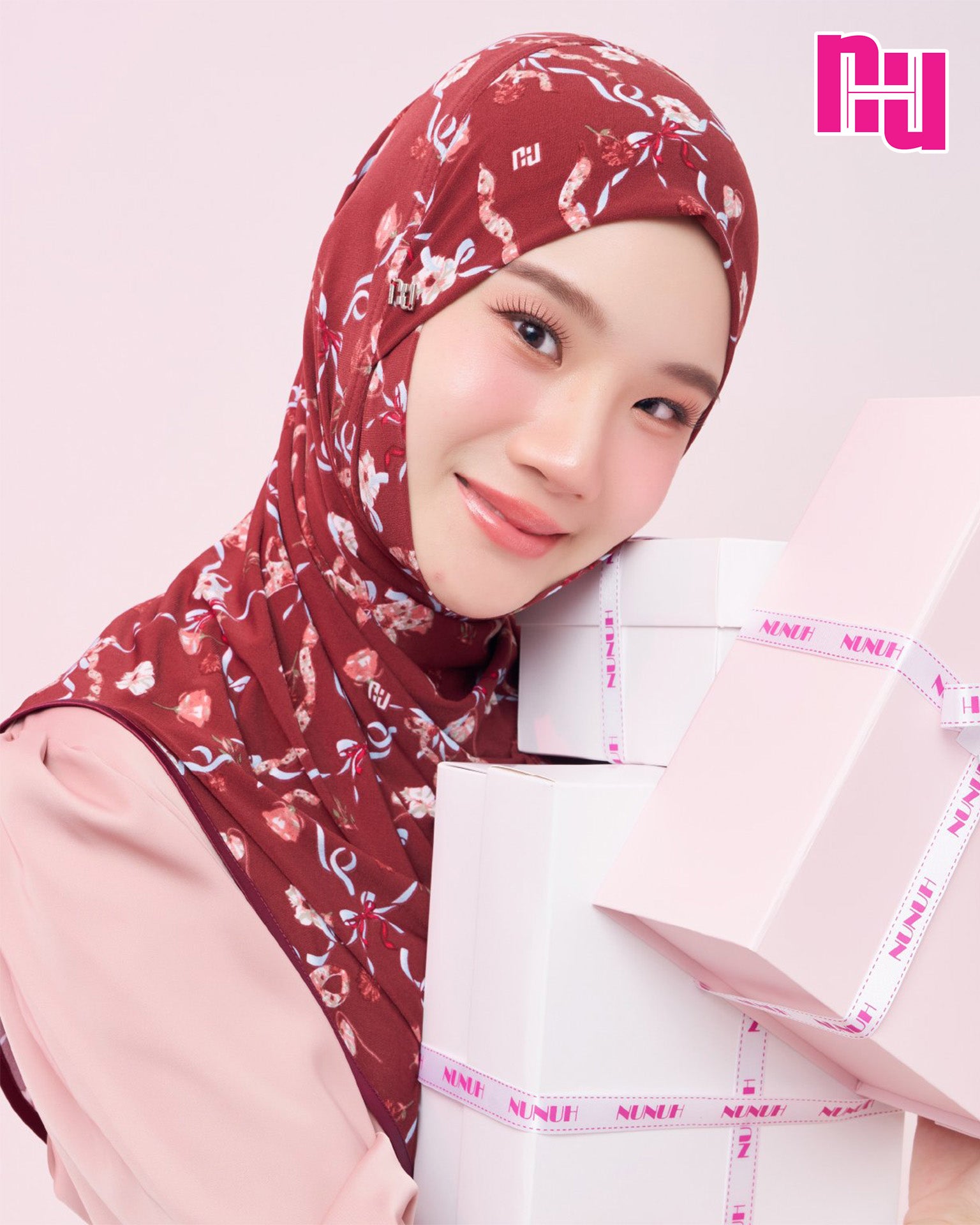 NUH GIFT Ready-to-wear hijab – Talakong style