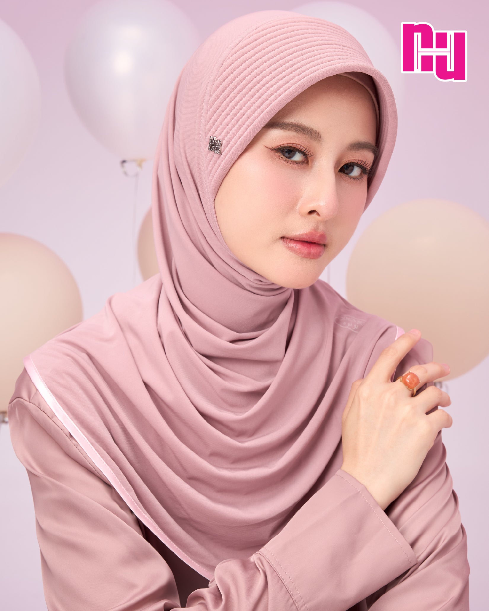 NUH CLASSIC Instant Hijab – Sponge Style