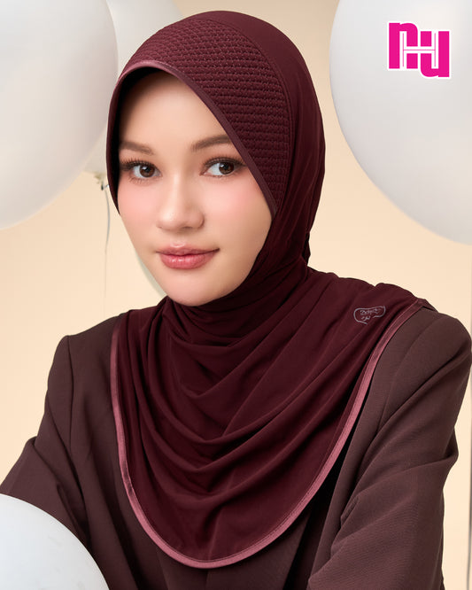 NUH CLASSIC Instant Hijab – Structured Square