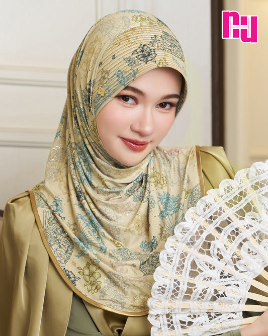 NUH ORIENT ผ้าคลุมสวมสำเร็จ – ทรงฟองน้ำ