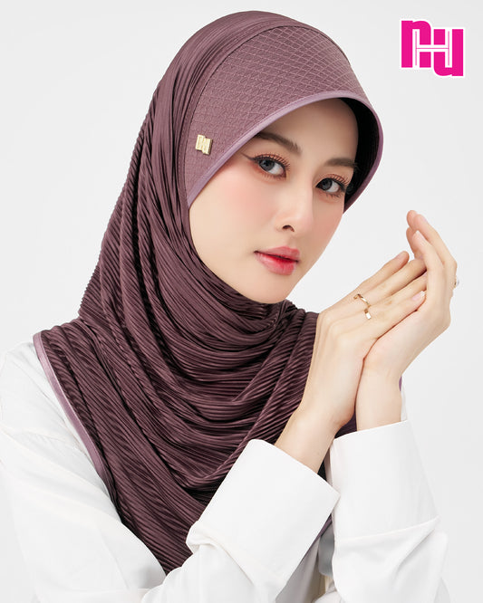 NUH PLEATED Ready-to-Wear Cover – Hard, Stretchy Head Shape