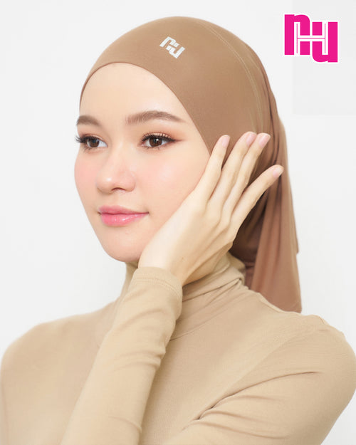 NUH INNER COMFY UNDERCAP (2024) - อินเนอร์สวมคลุมศรีษะ แบบยาวมีซิลิโคน