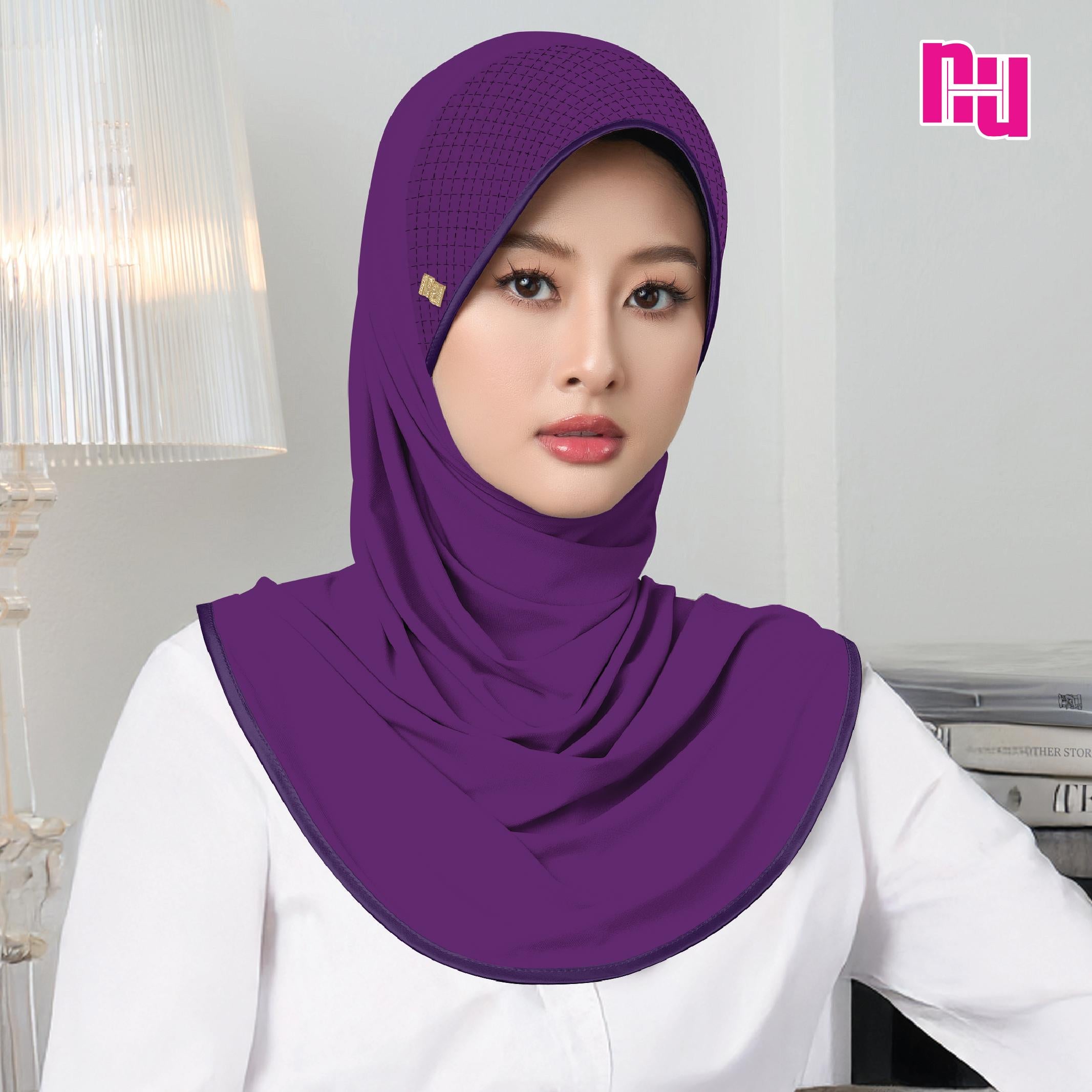 NUH CLASSIC Instant Hijab – Structured Square