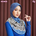 NUH DENIM LACE - Instant Scarf (NO NU)