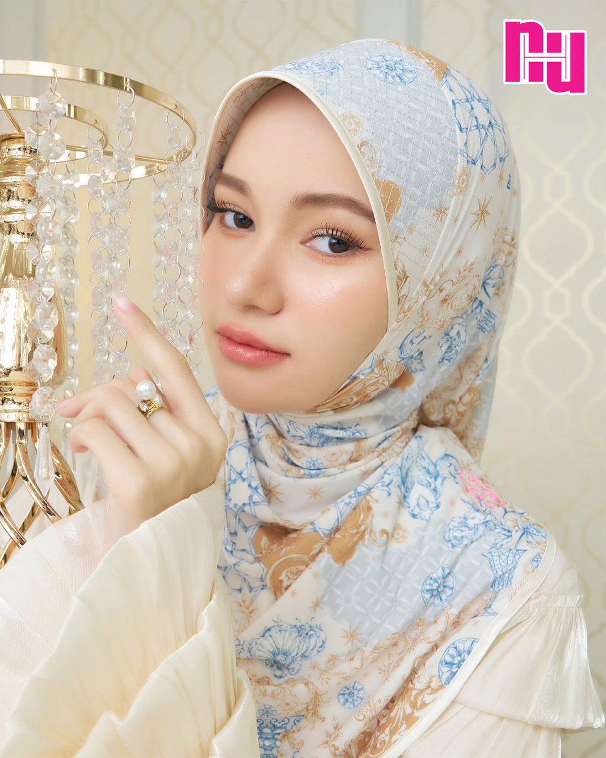 NUH FIROJA Ready-to-wear Coverall – Square Stretchy Head Shape