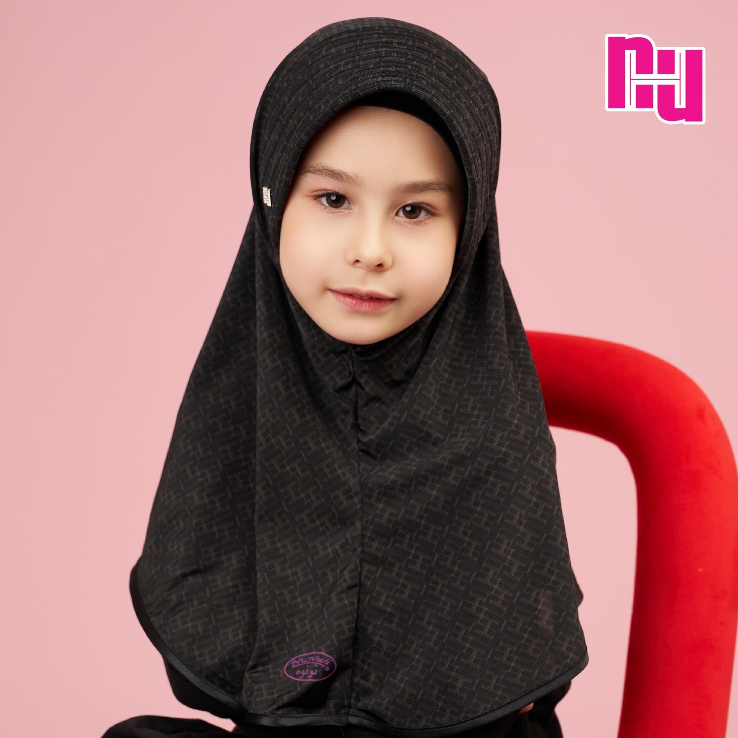 NUH MONOGRAM ECHO II ผ้าคลุมสวมสำเร็จ - แพทเทิร์นฮาตีสำหรับเด็ก