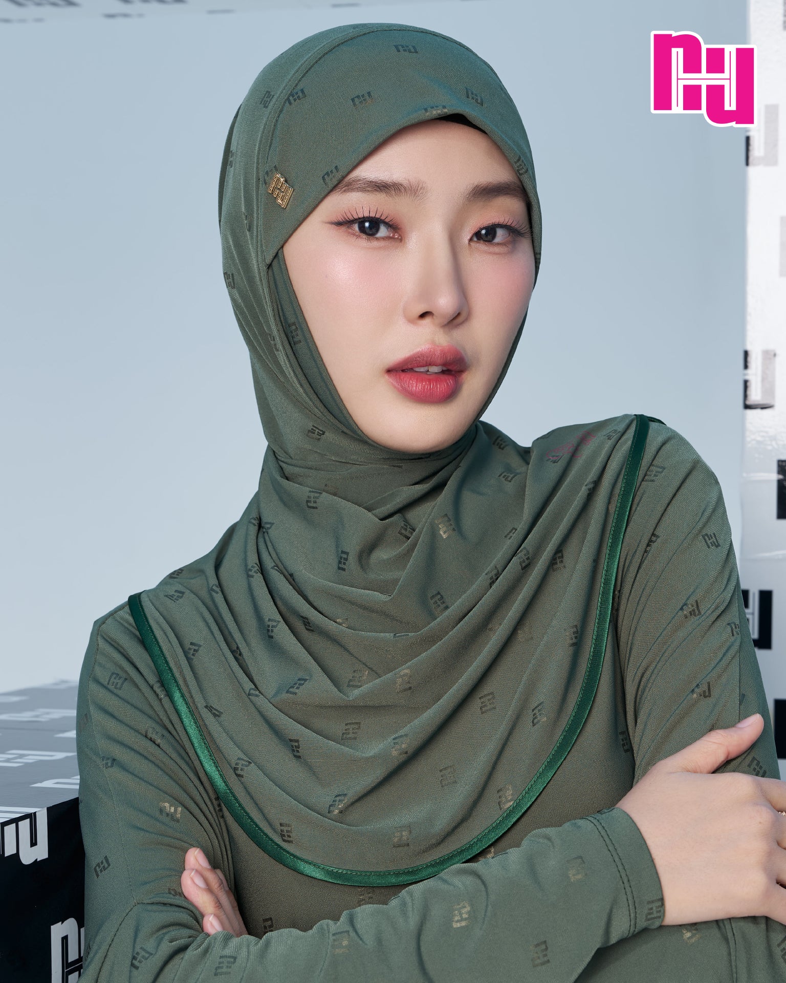 NUH BLACK Ready-to-wear hijab – Talakong style