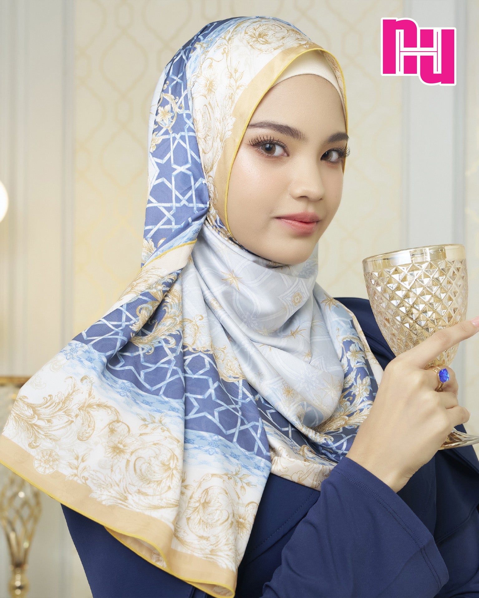 NUH FIROJA Long Hijab Scarf for Muslim Women – Long hijab scarf