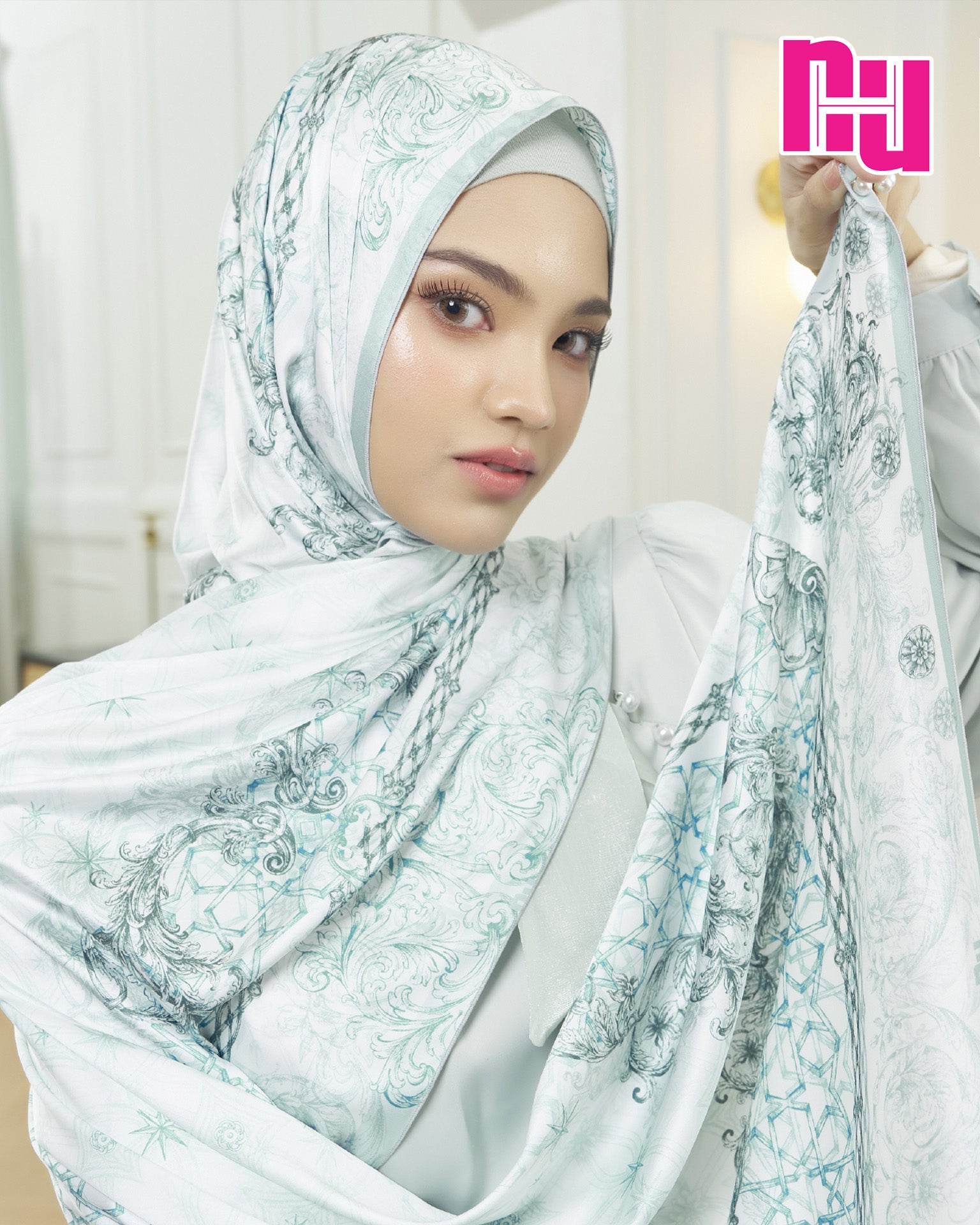 NUH FIROJA Long Hijab Scarf for Muslim Women – Long hijab scarf