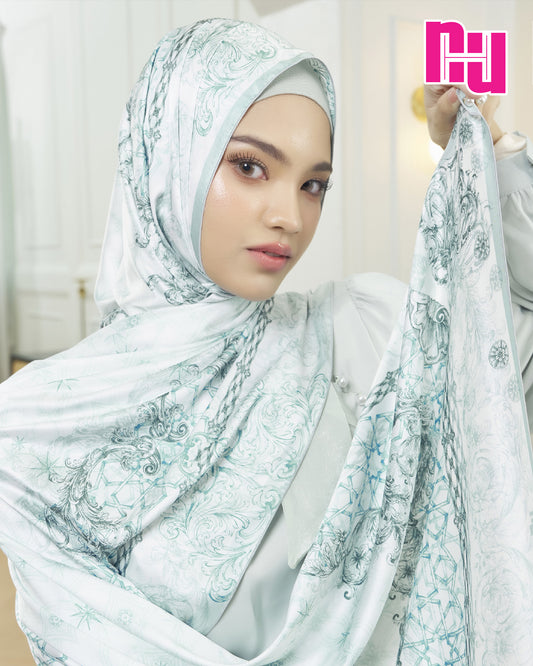 NUH FIROJA Long Hijab Scarf for Muslim Women – Long hijab scarf