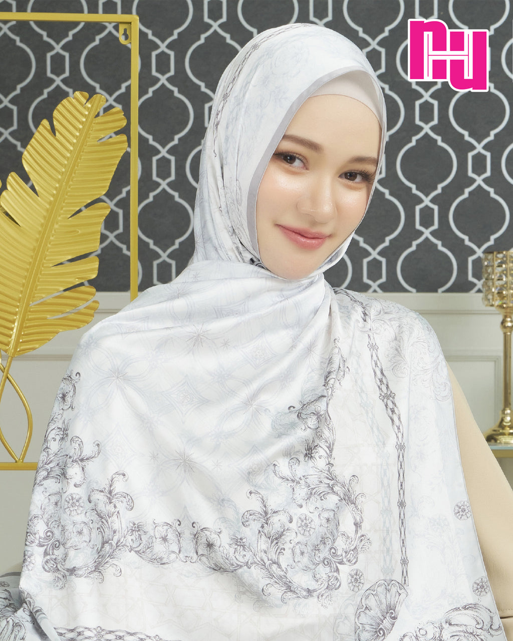 NUH FIROJA Long Hijab Scarf for Women Muslim – ผ้าพันแบบยาว