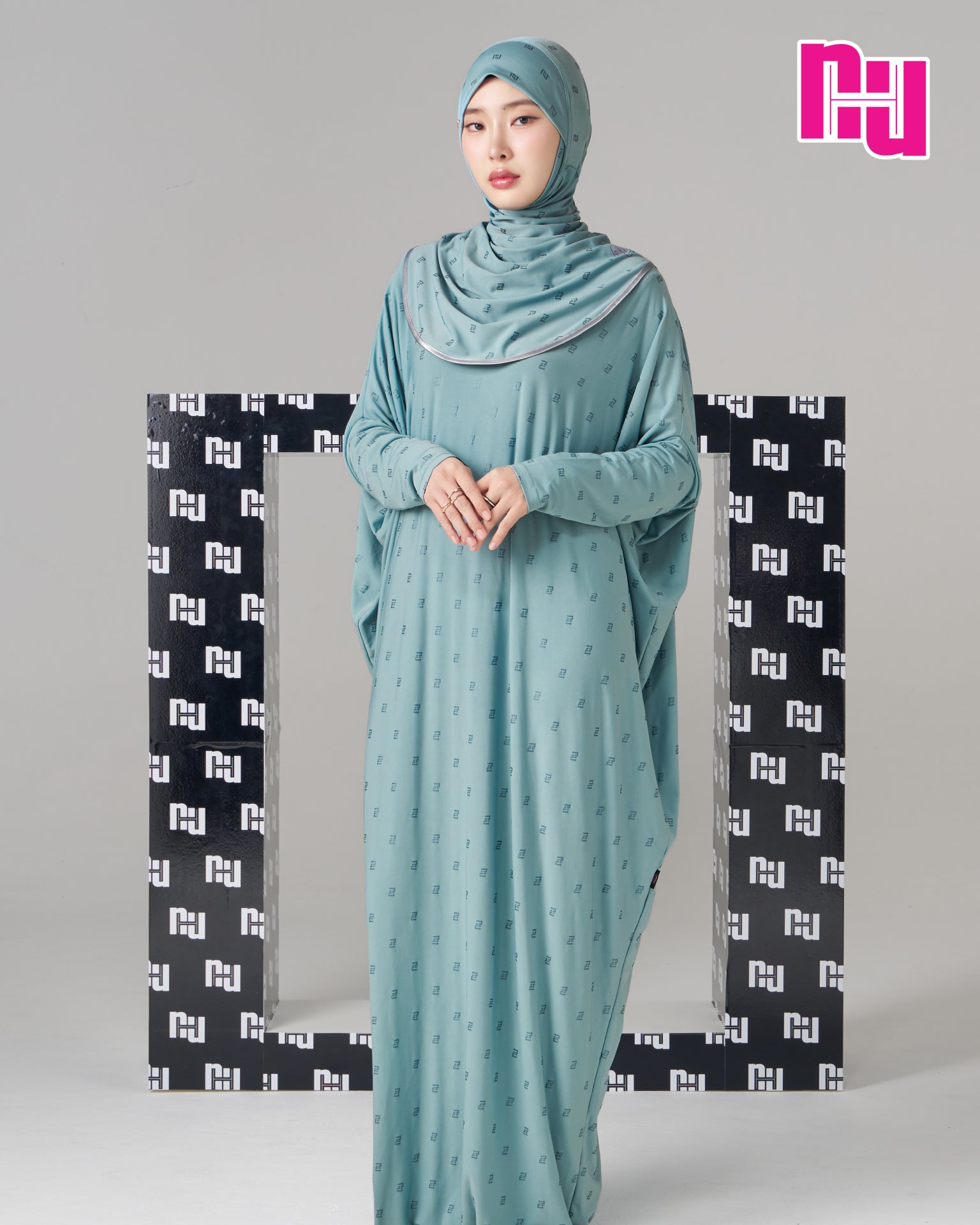 NUH BLACK KAFTAN DRESS - Kaftan-style dress