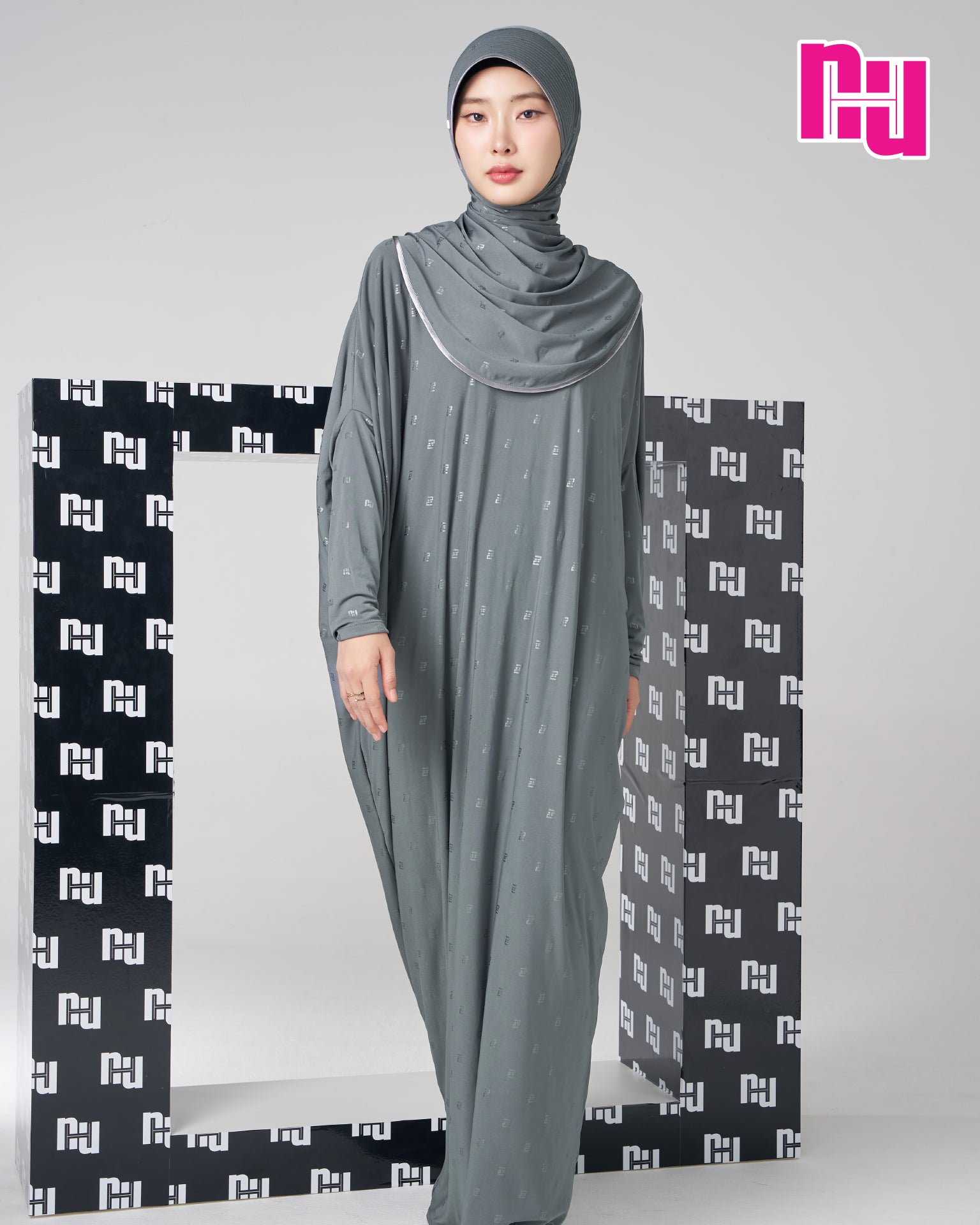 NUH BLACK KAFTAN DRESS - Kaftan-style dress