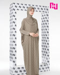NUH BLACK KAFTAN DRESS - ชุดเดรสทรง KAFTAN