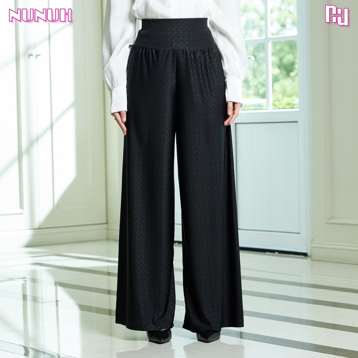 NUH MONOGRAM PANT –  กางเกงขายาว