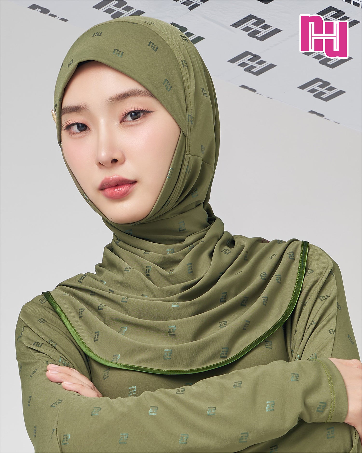 NUH BLACK Ready-to-wear hijab – Talakong style