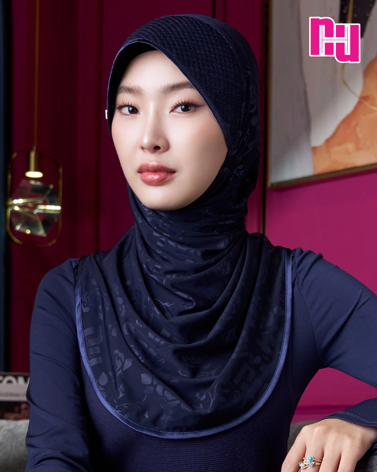 NUH ROSE - ผ้าคลุมสวมสำเร็จทรงฟองน้ำตาราง