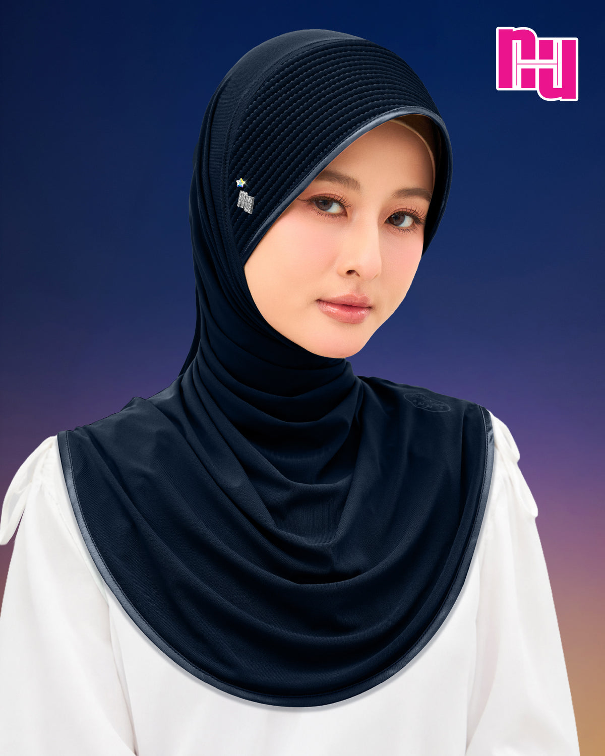 NUH CLASSIC CRYSTAL STAR - ผ้าคลุมสวมสำเร็จ