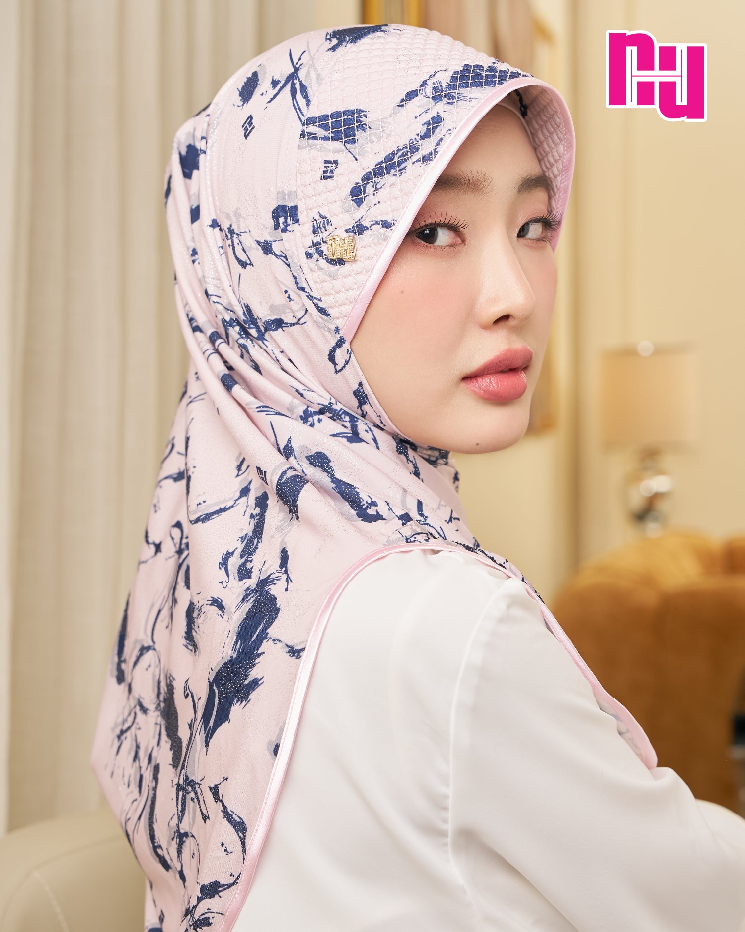 NUH BRUSH LINE ready-to-wear cover - square sponge shape