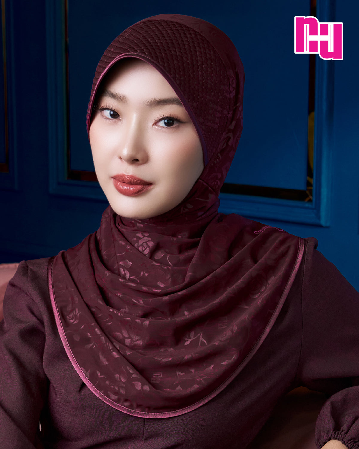 NUH ROSE - ผ้าคลุมสวมสำเร็จทรงฟองน้ำตาราง