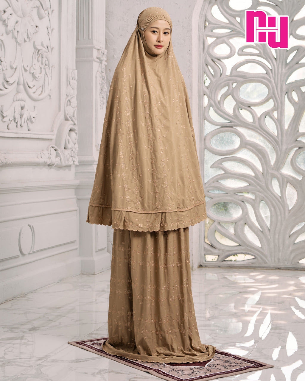 NUH ZEHRA (Prayer Set) - ชุดผ้าละหมาด Premium