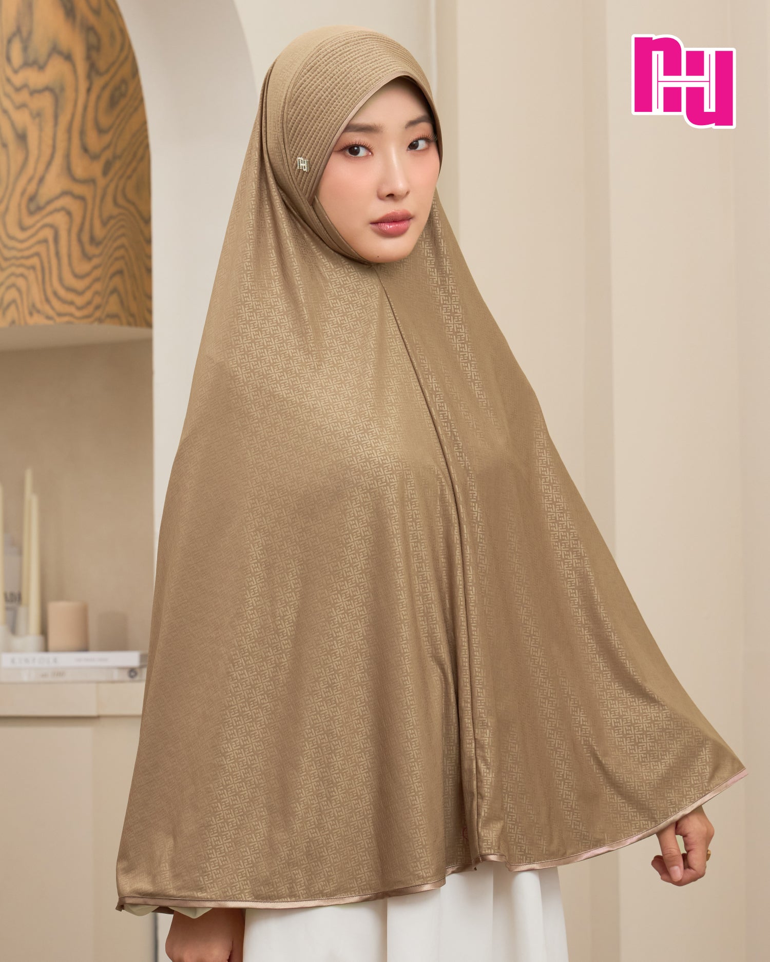 NUH MONOGRAM II - ฮิญาบสวมสำเร็จรูป