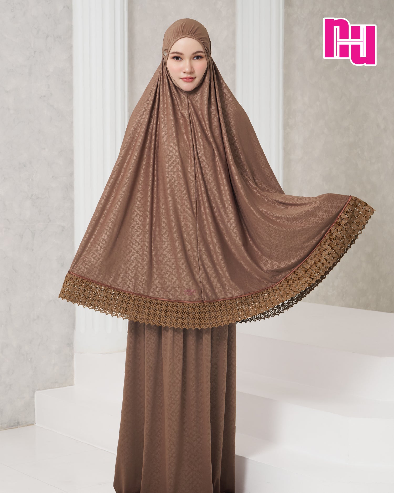 NUH ELYA MONOGRAM (Prayer Set) - Monogram Prayer Set