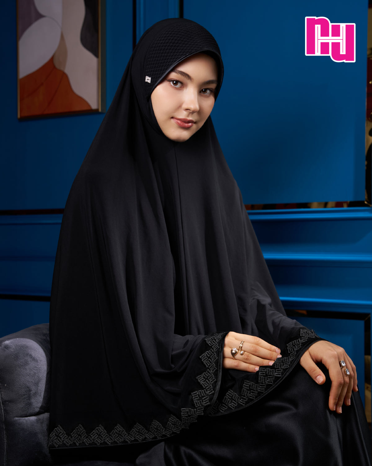 HIJAB NUH LACE NU LIMITED - ฮีญาบลูกไม้ NU