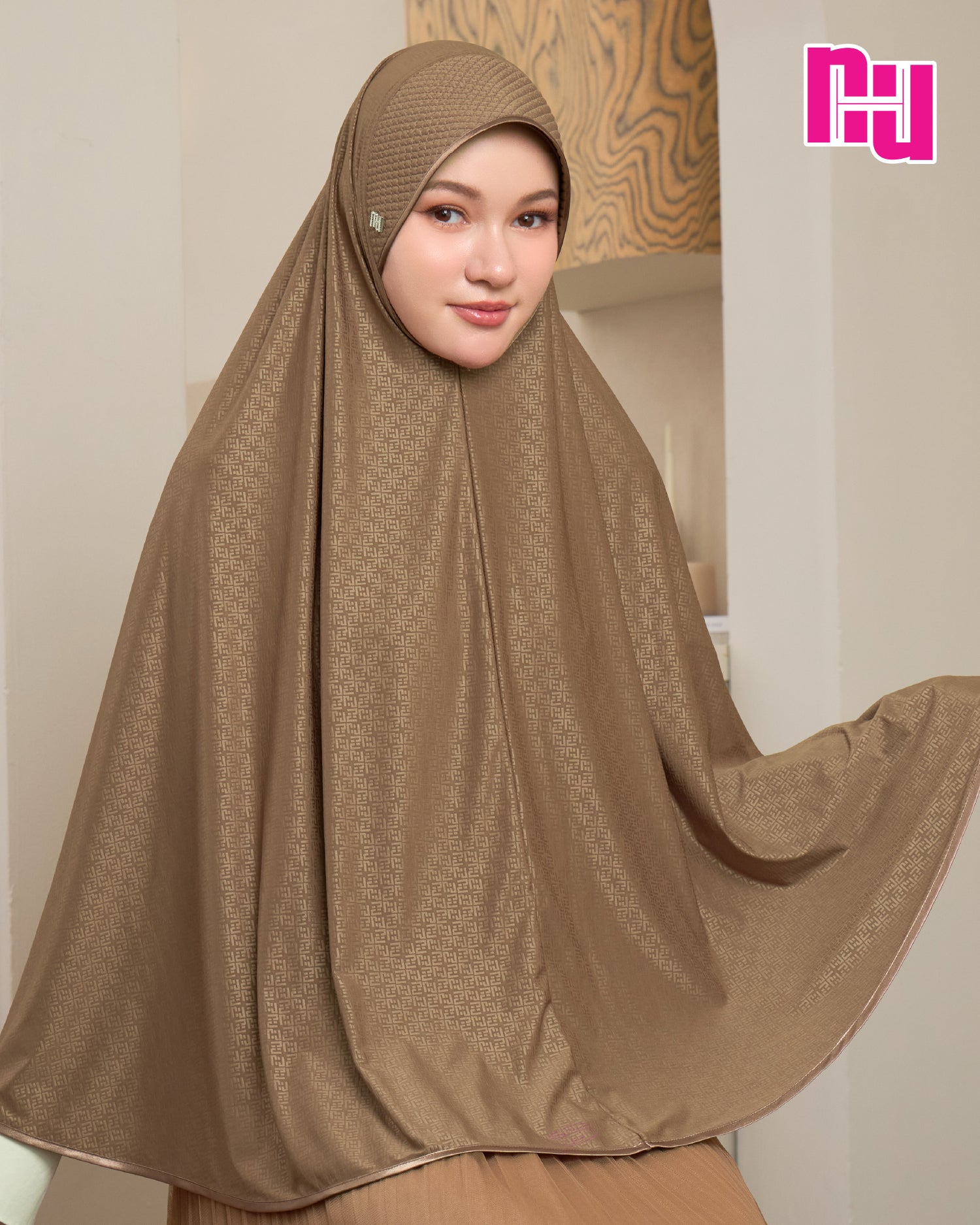 NUH MONOGRAM II - ฮิญาบสวมสำเร็จรูป