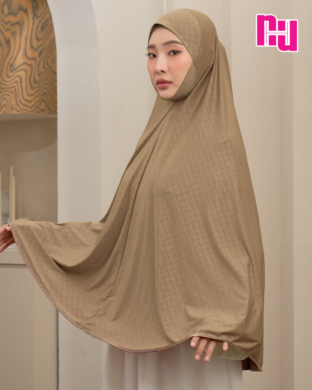 NUH MONOGRAM II - ฮิญาบสวมสำเร็จรูป
