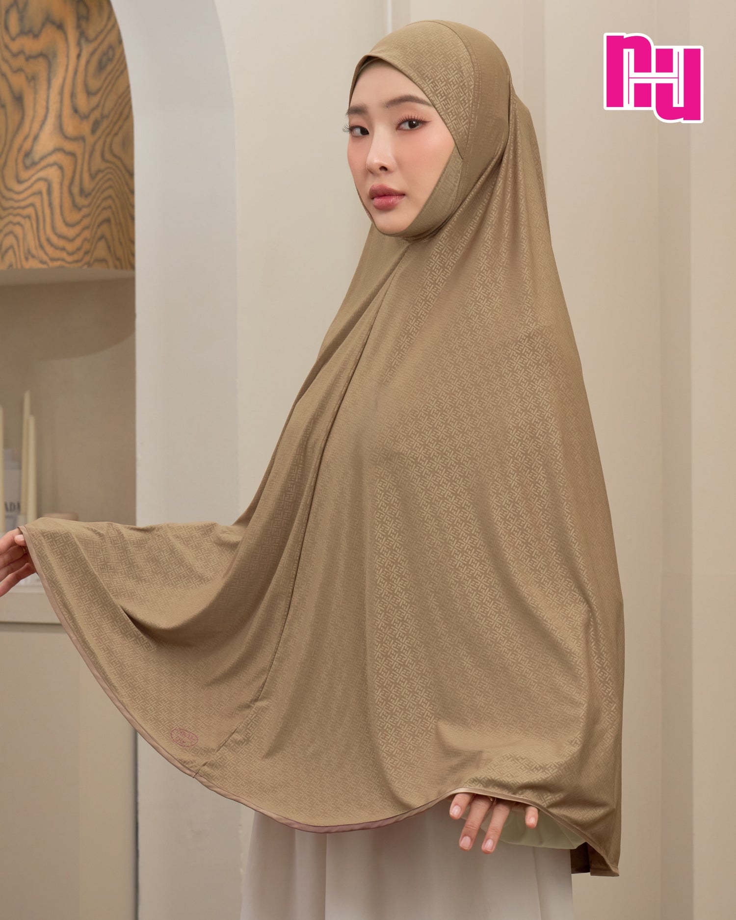 NUH MONOGRAM II - ฮิญาบสวมสำเร็จรูป