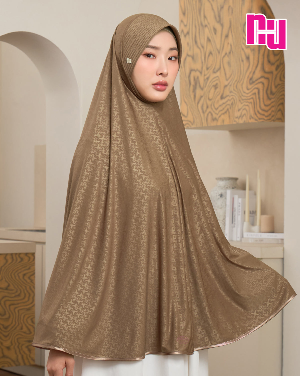 NUH MONOGRAM II - ฮิญาบสวมสำเร็จรูป