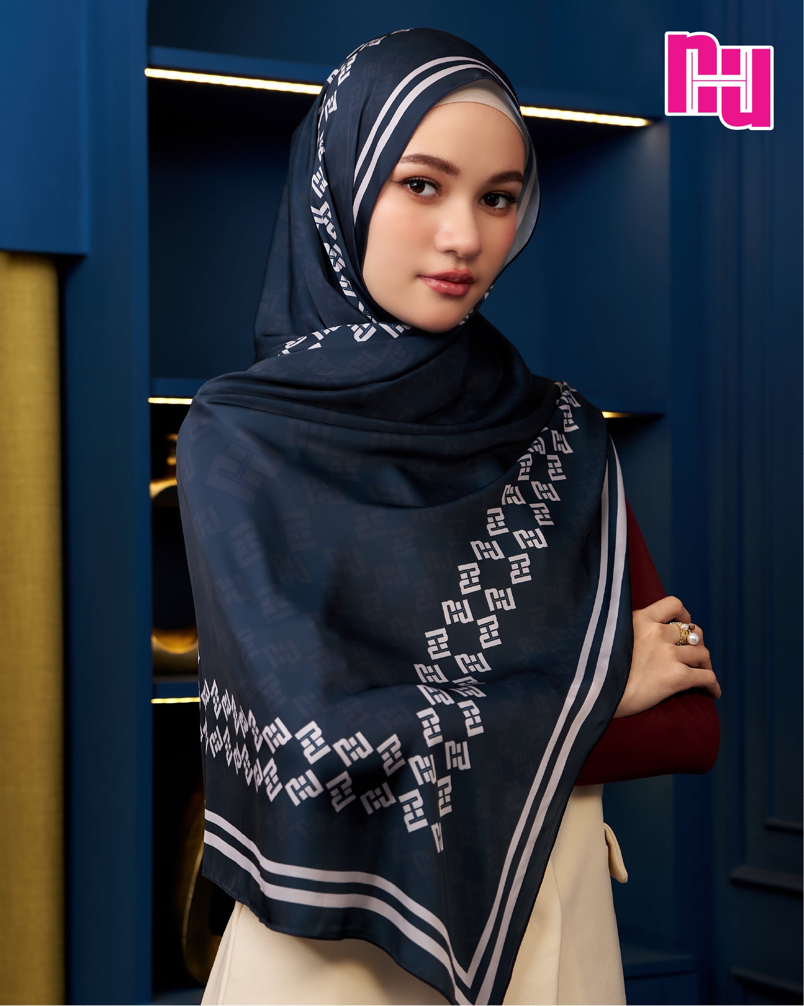 NUH ICON III Long Hijab Scarf for Muslim Women – Long hijab scarf