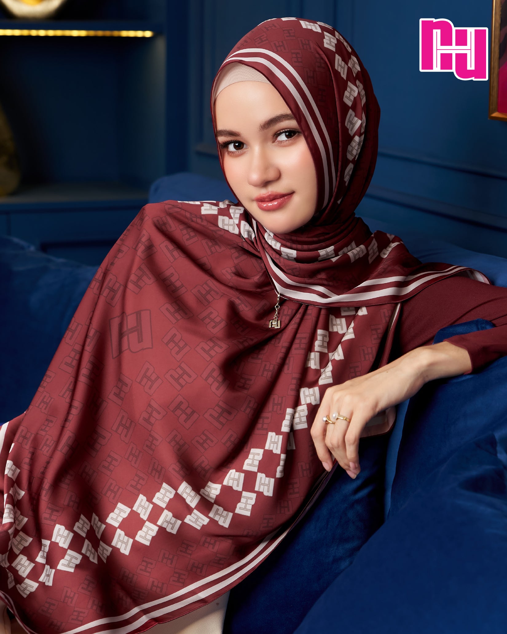 NUH ICON III Long Hijab Scarf for Muslim Women – Long hijab scarf