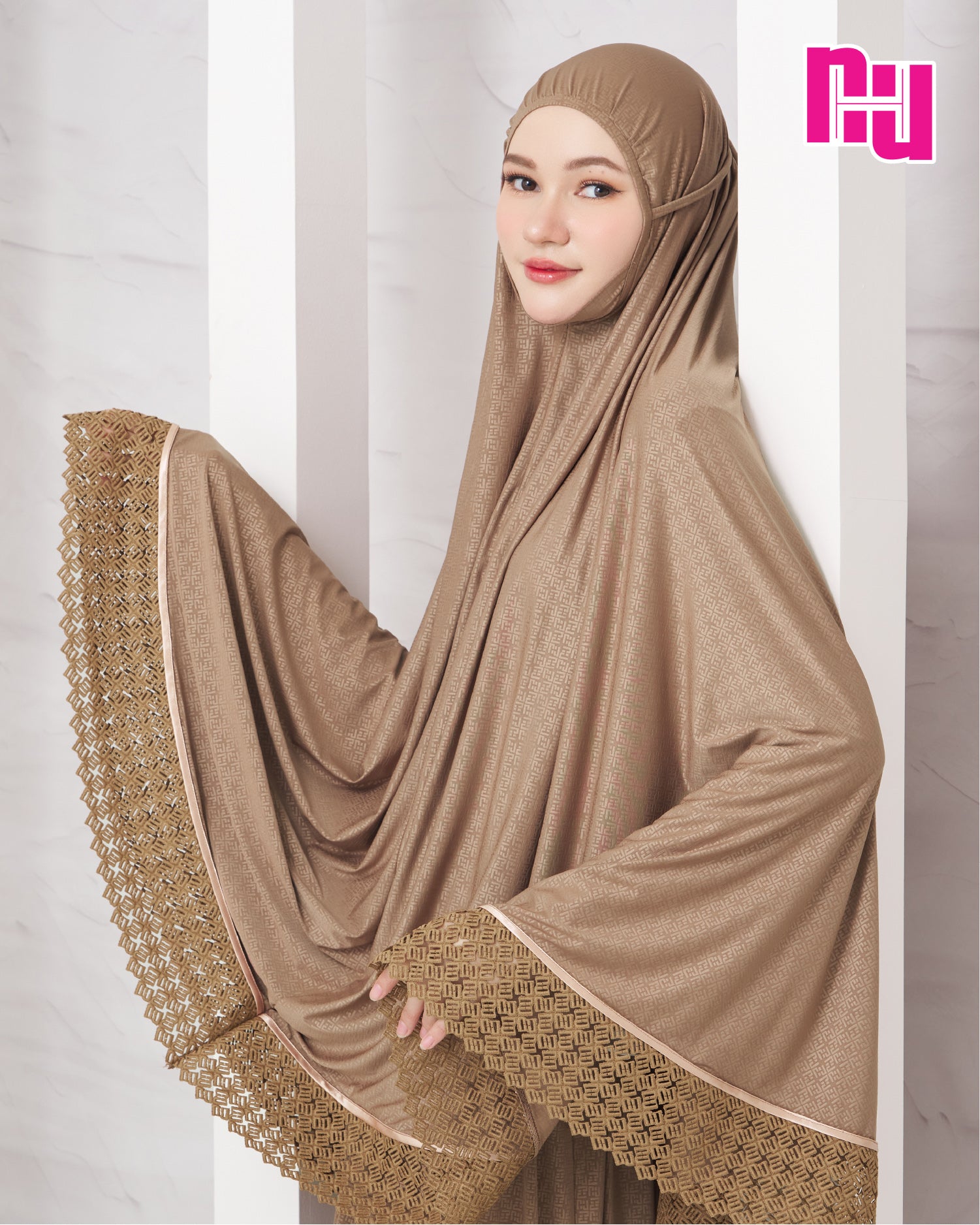 NUH ELYA MONOGRAM (Prayer Set) - Monogram Prayer Set