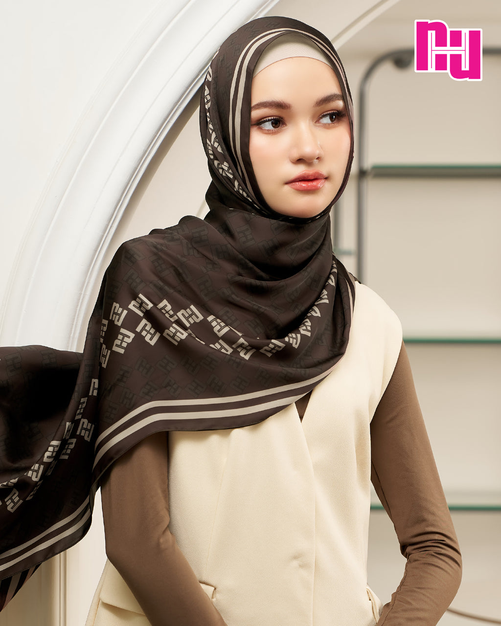 NUH ICON III Long Hijab Scarf for Muslim Women – Long hijab scarf