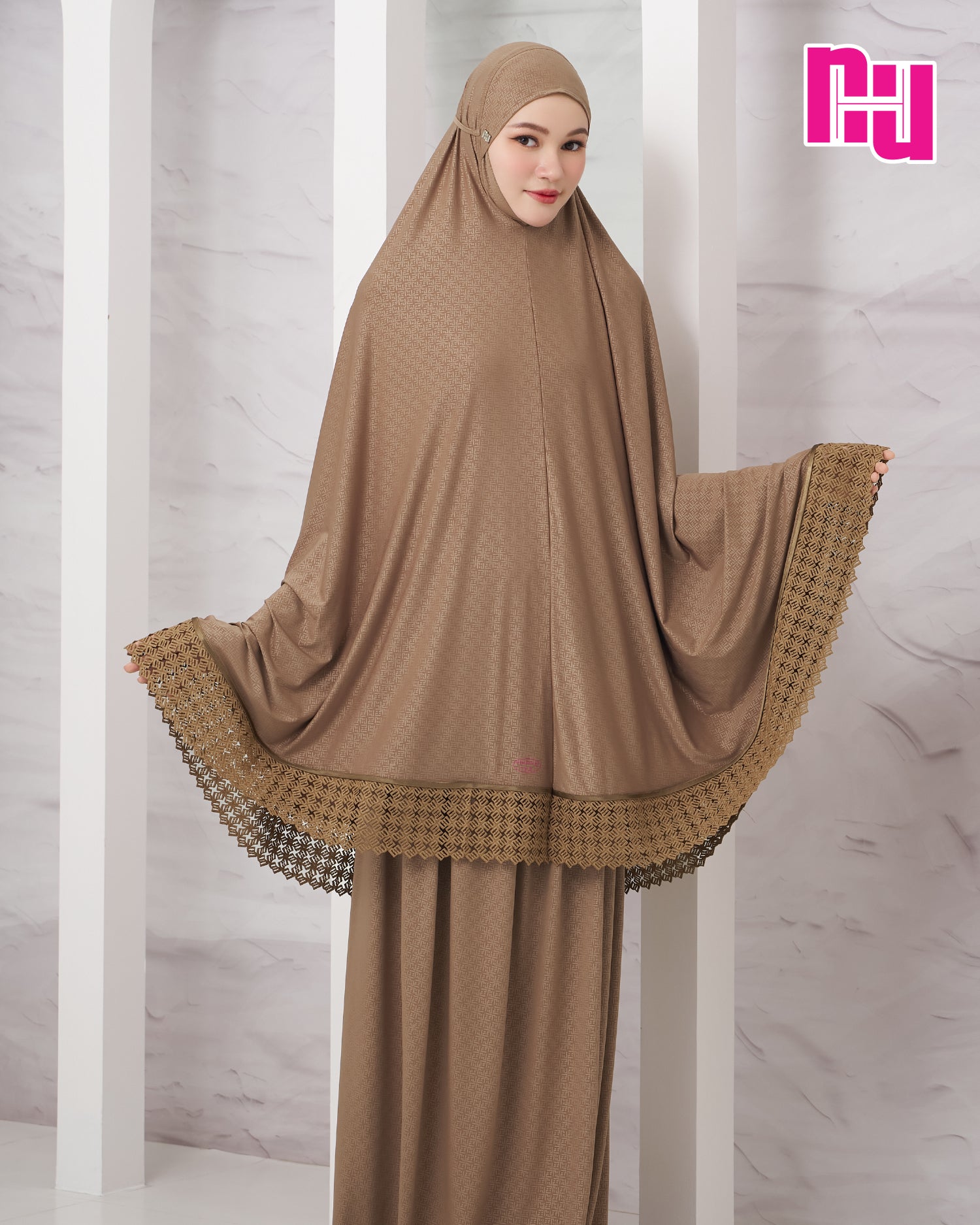 NUH ELYA MONOGRAM (Prayer Set) - Monogram Prayer Set