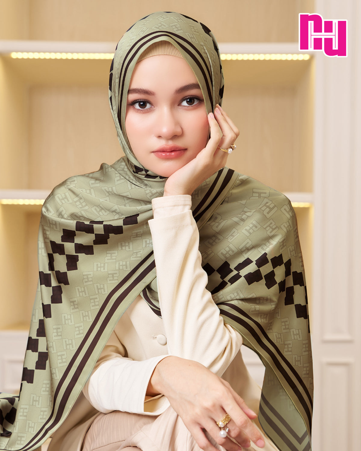 NUH ICON III Long Hijab Scarf for Muslim Women – Long hijab scarf