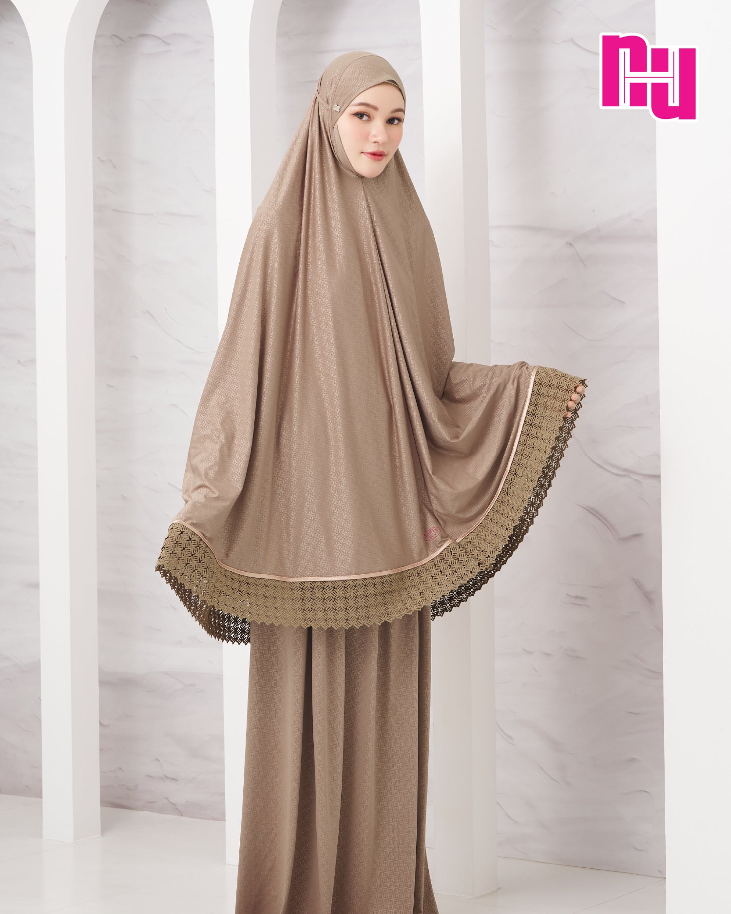 NUH ELYA MONOGRAM (Prayer Set) - Monogram Prayer Set