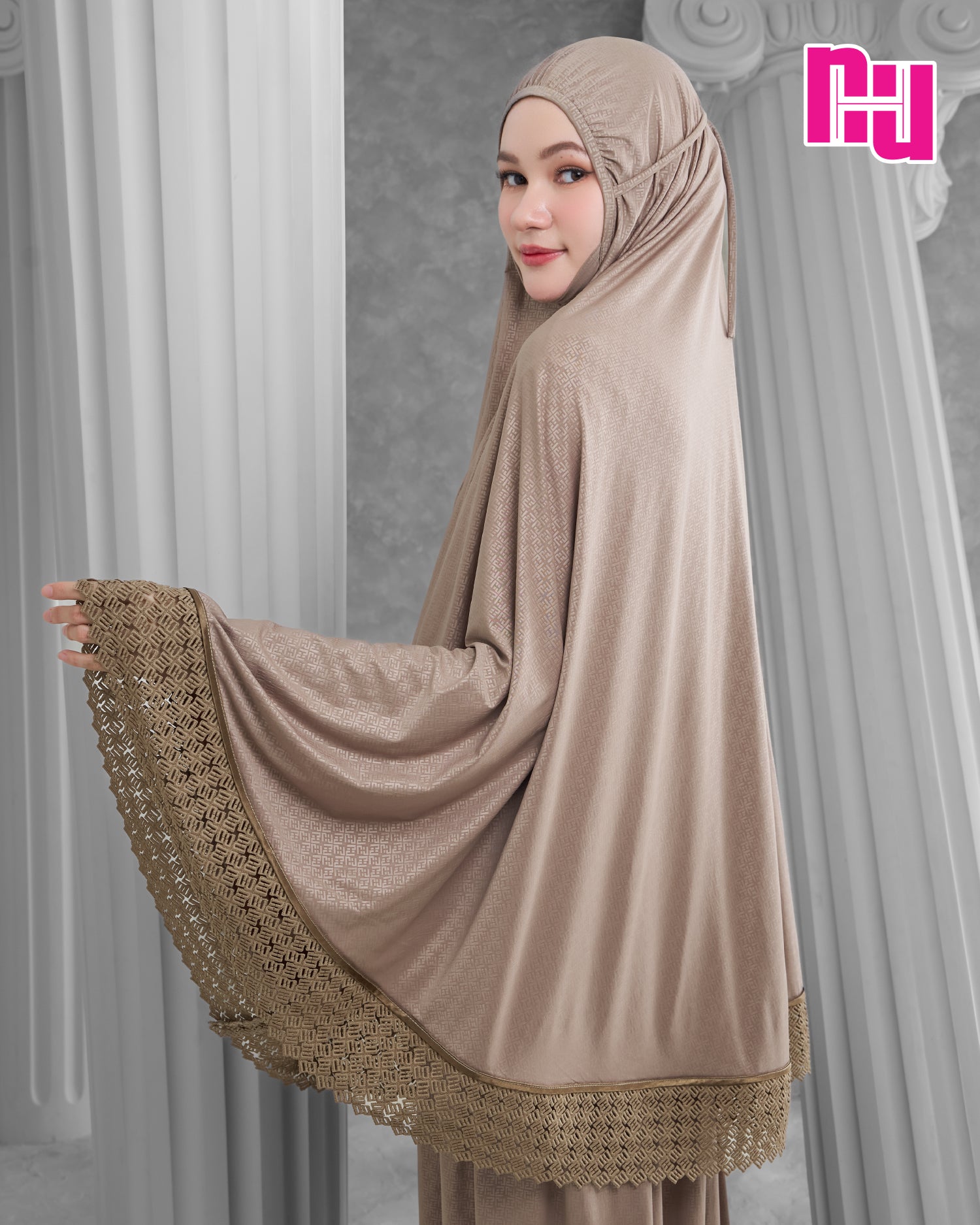 NUH ELYA MONOGRAM (Prayer Set) - Monogram Prayer Set