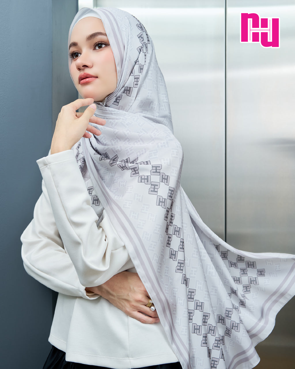 NUH ICON III Long Hijab Scarf for Muslim Women – Long hijab scarf