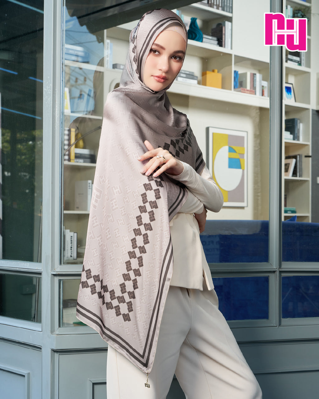 NUH ICON III Long Hijab Scarf for Muslim Women – Long hijab scarf