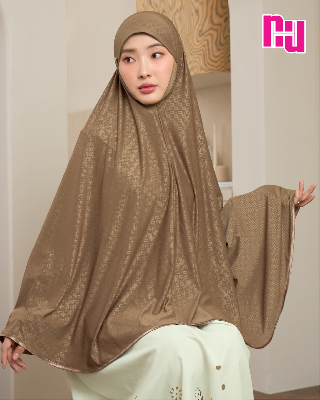 NUH MONOGRAM II - ฮิญาบสวมสำเร็จรูป