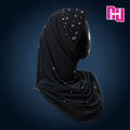 NUH CLASSIC CRYSTAL PREMIUM EDITION IV - Ready-to-wear hijab embellished with crystal pearls