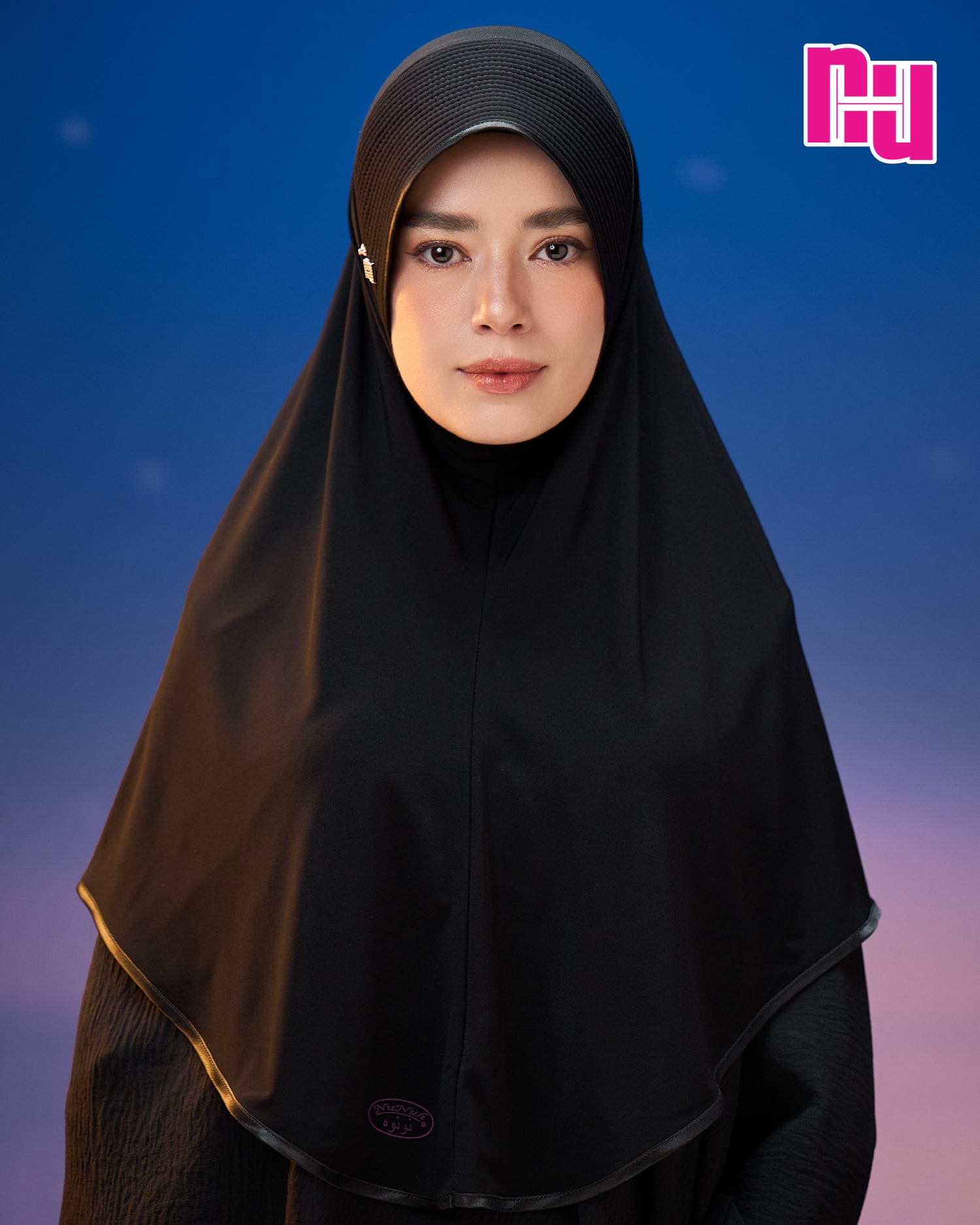 NUH HATI STAR CLASSIC  - ผ้าคลุมสวมสำเร็จ (แพทเทิร์นฮาตี)