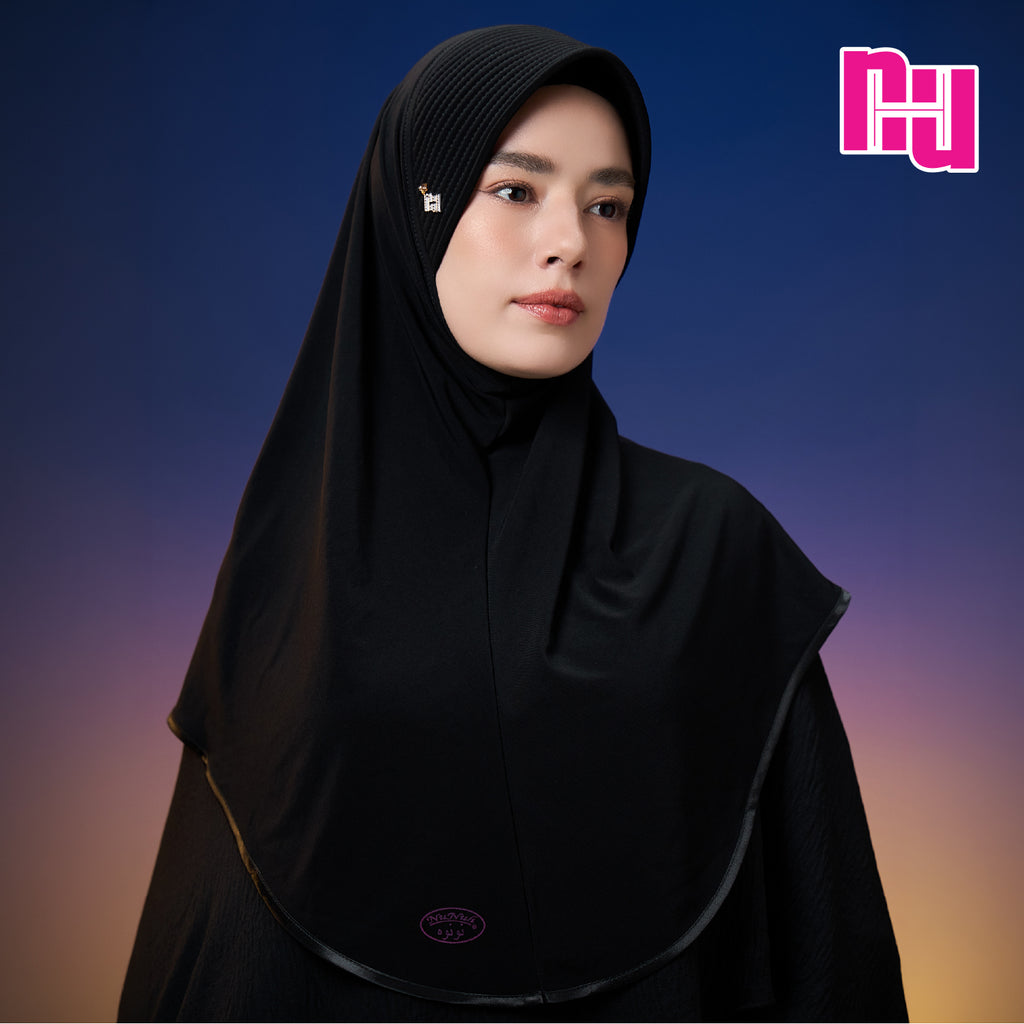 NUH HATI STAR CLASSIC  - ผ้าคลุมสวมสำเร็จ (แพทเทิร์นฮาตี)