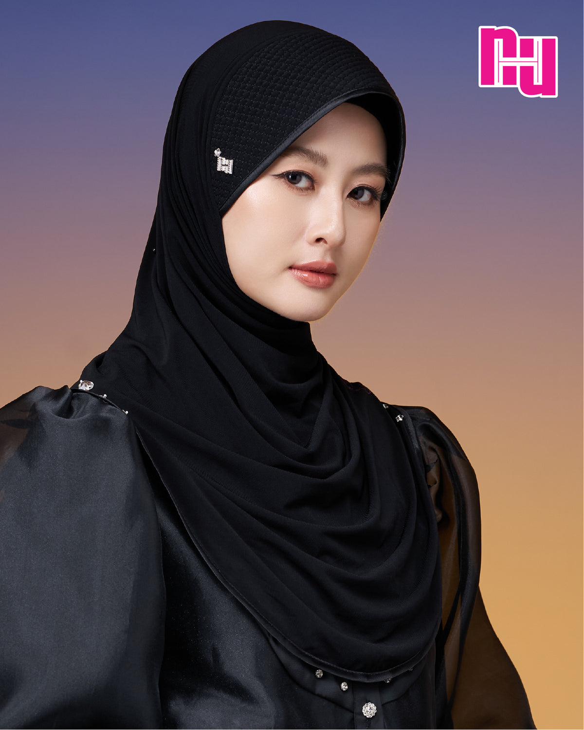 NUH CLASSIC STAR III (BLACK) - ผ้าคลุมสวมสำเร็จ