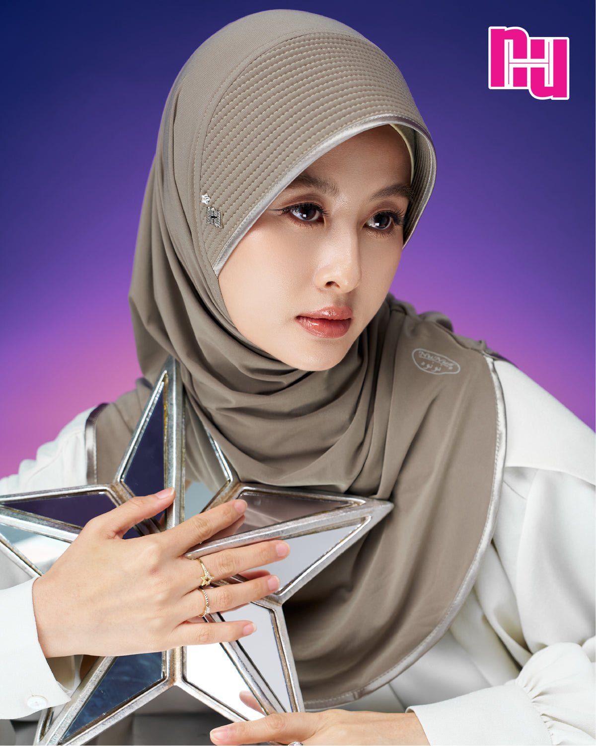 NUH STAR CLASSIC - ผ้าคุลมสวมสำเร็จ