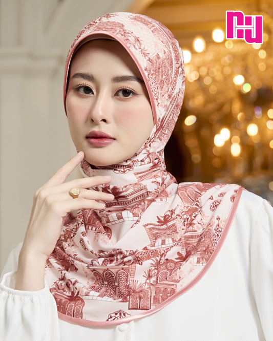 NUH THANA ผ้าคลุมสวมสำเร็จ – ทรงฟองน้ำตาราง